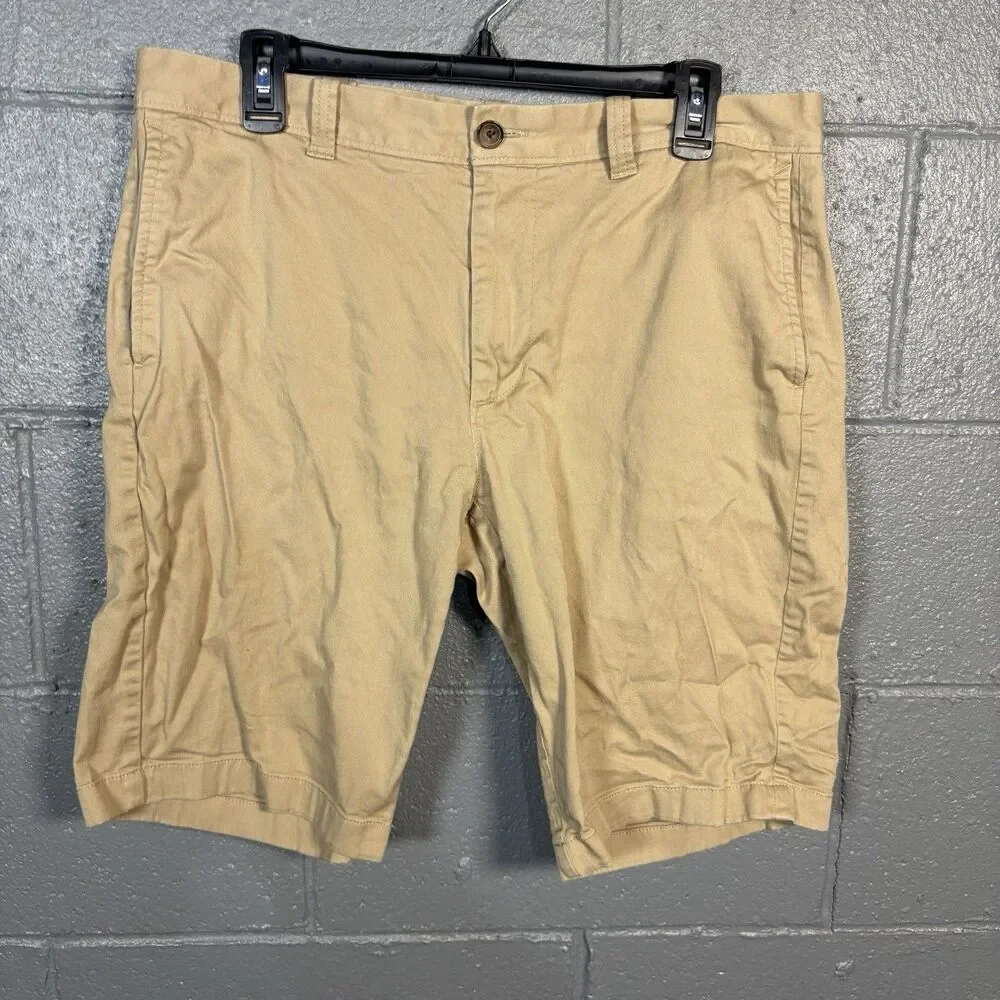J Crew Mens 34 Chino Shorts Khaki Tan 11